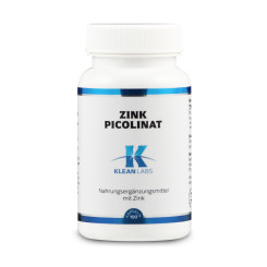 Zink Picolinat 25 mg Klean Labs Kapseln 