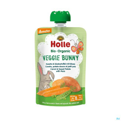HOLLE DEM FRPUER VEGGIE BUNN 100G 