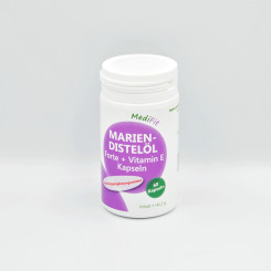 Mariendistelöl 500mg Forte + Vitamin E Kapseln 