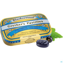 Grethers Pastilles Blackcurrant 