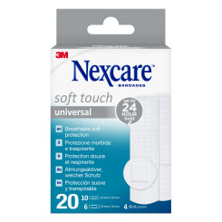 Nexcare™ Soft Touch Universal Pflaster, assortiert 