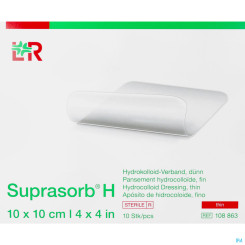 SUPRASORB H DUENN 10X10CM 10ST 