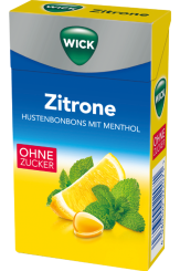 Wick Zitrone Hustenbonbons ohne Zucker 