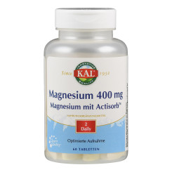 Supplementa Magnesium 400 Tabletten ActiSorb 