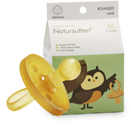 Bio Schnuller Rundschild Kirschform Größe M 