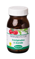 Sanatur ZinkSpirulina & Acerola Kapseln 