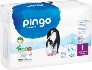 Bio Windeln New Born 2-5kg Pinguin – Pingo Swiss 