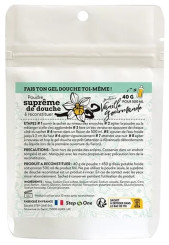 Duschgel in Pulverform Vanille Gourmande StepOne 40gr = 500ml 