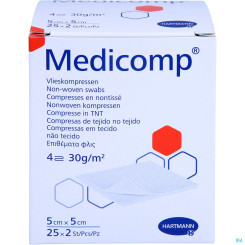 Medicomp steril 4fach 5x5cm 