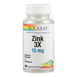 Supplementa Zink 3X 15 mg Kapseln 