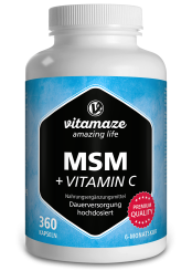 Vitamaze MSM hochdosiert +Vit. C 