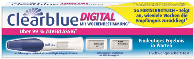 Clearblue DIGITAL Schwangerschaftstest 