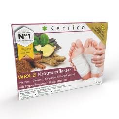 WRX-2i Kräuterpflaster mit Zimt, Ginseng, Kelpalge und Konjakwurzel 