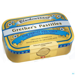 Grethers Pastilles Blackcurrant 