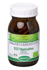 Sanatur Spirulina Kapseln BIO 360mg 