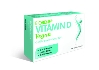 BIOBENE<sup>®</sup> Vitamin D Vegan Kapseln 