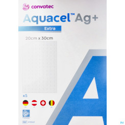 AQUACEL AG+EXT WUNDAUFL20X30 5ST 