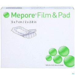 MEPORE FILM+PAD PHARM  5X 7 5ST 