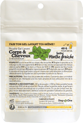 2in1 Shampoo & Duschgel Pulver Frische Minze StepOne 