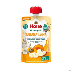 HOLLE DEM FRPUER BANANA LAMA 100G 