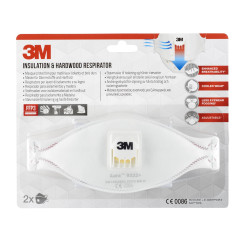 3m Schutzmsk Ffp3 9332-2aura 