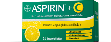 Aspirin® +C - Brausetabletten 10 Stück 