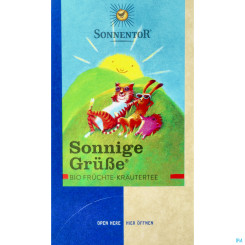 Sonnentor Sonnige Grüße® Tee bio Beutel 