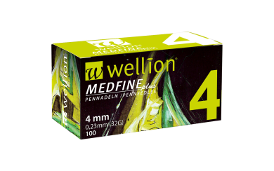 Wellion MEDFINE plus Pennadeln 4mm 