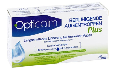 Opticalm Beruhigende Augentropfen Plus 