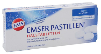 Emser Pastillen ohne Menthol 