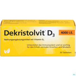 DEKRISTOLVIT D3 4000IE TBL 30ST 
