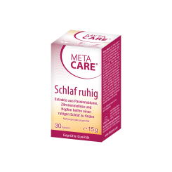 META-CARE® Schlaf Ruhig, 30 Kapseln 