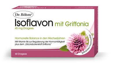 Dr. Böhm Isoflavon Tabletten Griff 