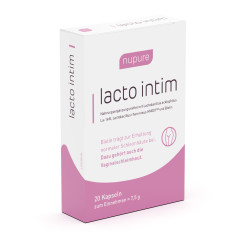 Lacto Intim oral Probiotikum bei bakterieller Vaginose 