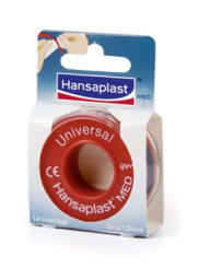 hansaplast universal med Fixierpflaster 5x1,25cm 