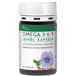 Leinöl Kapseln Omega 3-6-9 Doc 