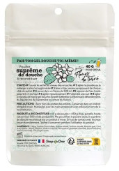 Duschgel in Pulverform Fleurs de Tiaré StepOne 40gr = 500ml 