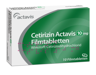 Cetirizin Actavis 10 mg Filmtabletten 10ST 