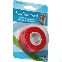 EASYPLAST medizinisches Fingerpflaster, 2,5 cm x 4,5 cm, rot 
