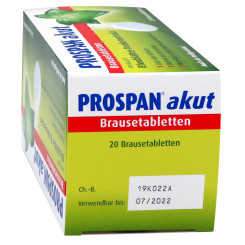 Prospan<sup>®</sup> akut Brausetabletten 