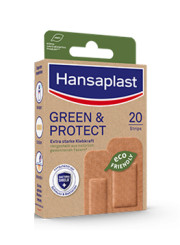 Hansaplast GREEN & PROTECT Pflaster Strips 