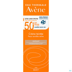 Avène Getönte Sonnencreme Spf 50+ 50ml 