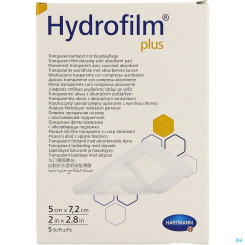 HYDROFILM PL WUNDVB  5X 7,2 5ST 