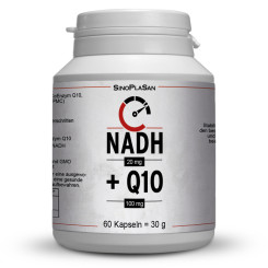 NADH 20 mg + Q10 100 mg 60 Kapseln 