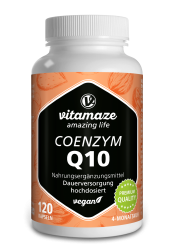 Coenzym Q10 Kapseln 200mg Vegan 