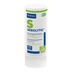 Allerderm Shampoo Sebolytic - Dermatologisches Shampoo für Hunde und Katzen 