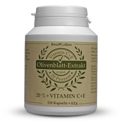Olivenblattextrakt 20% 110 Kapseln 