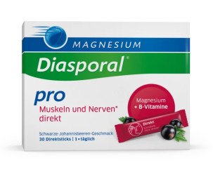 Magnesium-Diasporal® Pro Muskeln und Nerven + Vitamin B direkt Sticks 