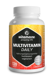 Vispura Multivitamin Daily ohne Jod vegetarisch 