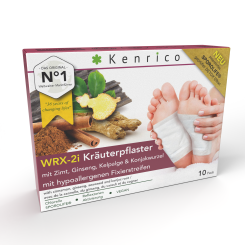 WRX-2i Kräuterpflaster mit Zimt, Ginseng, Kelpalge und Konjakwurzel 